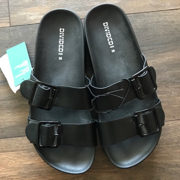 h&m divided sandals